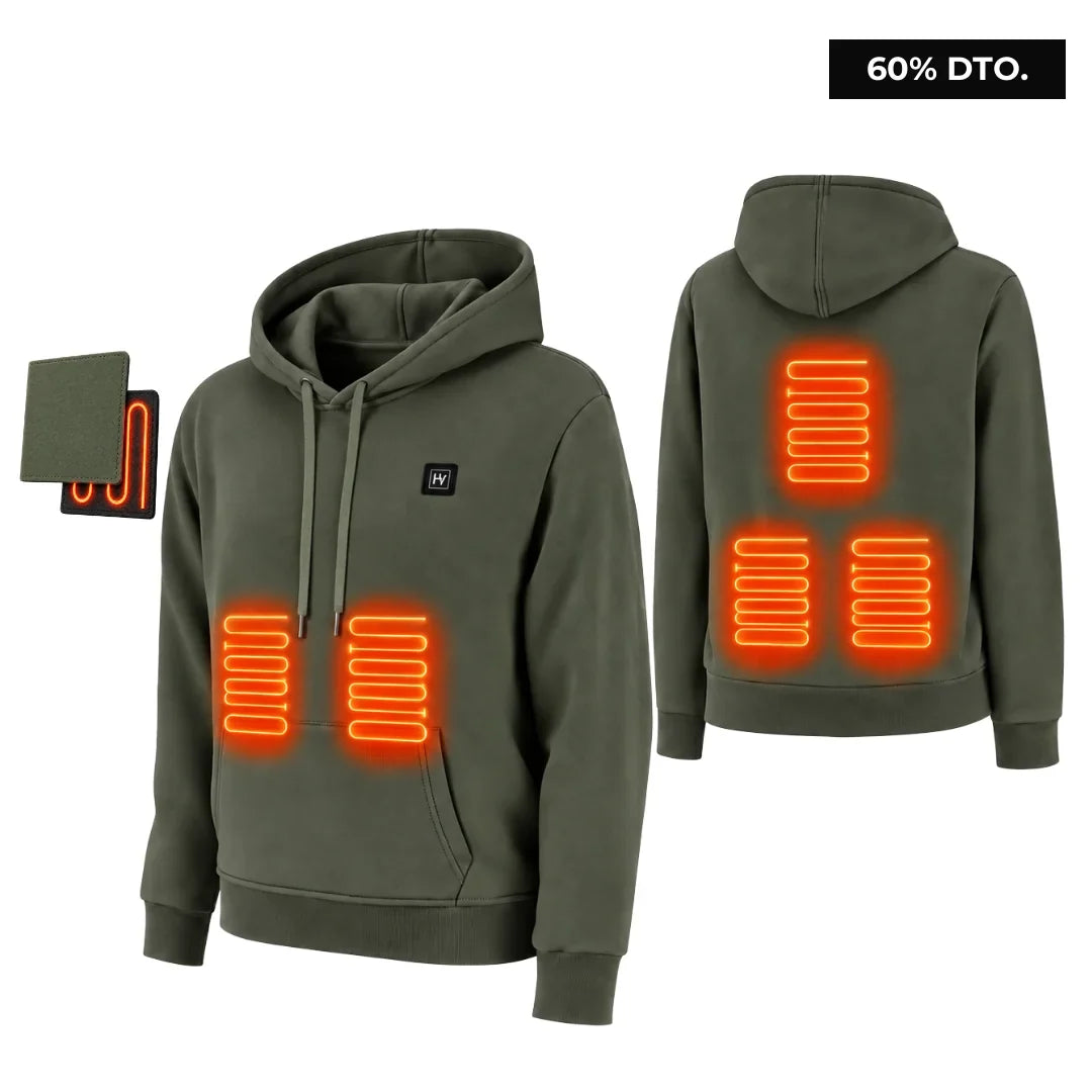 Sudadera calefactable