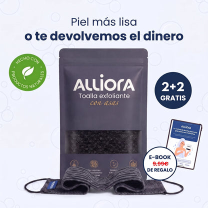 Toalla de ducha exfoliante Alliora