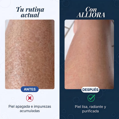 Toalla de ducha exfoliante Alliora