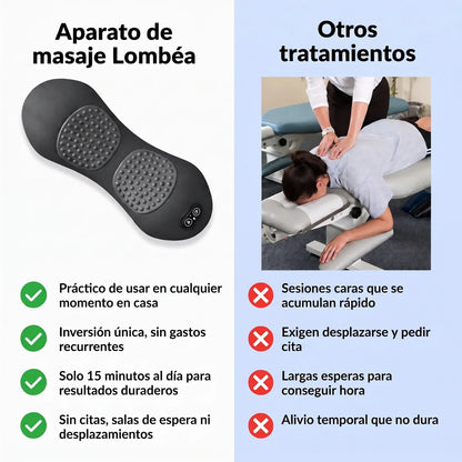 Masajeador lumbar Lombéa™ 3 en 1