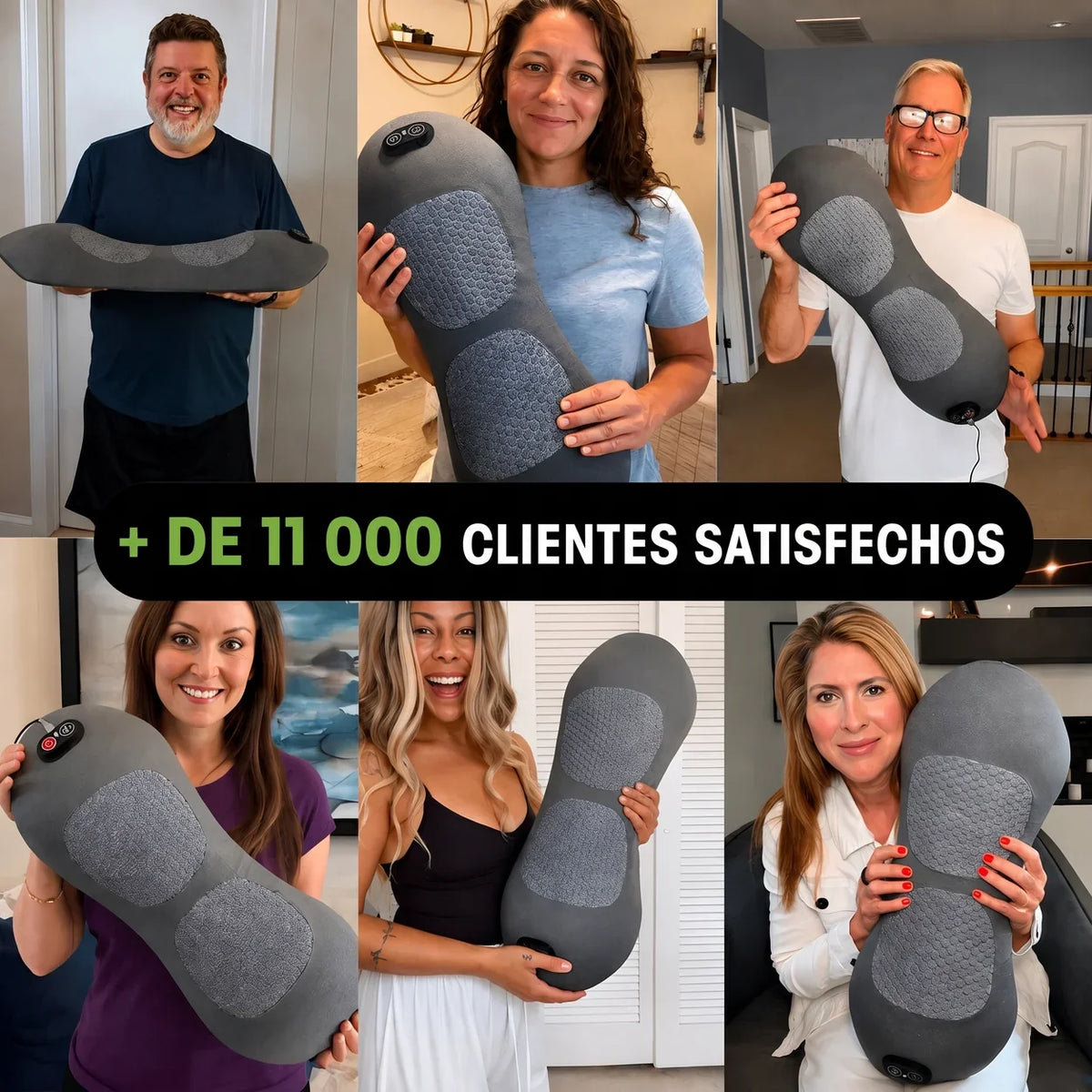 Masajeador lumbar Lombéa™ 3 en 1