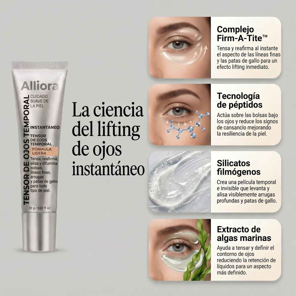 Tensor de Ojos Temporal