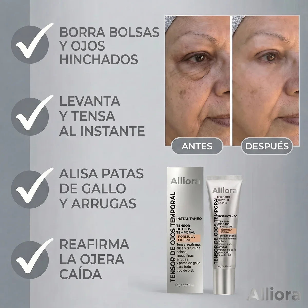 Tensor de Ojos Temporal