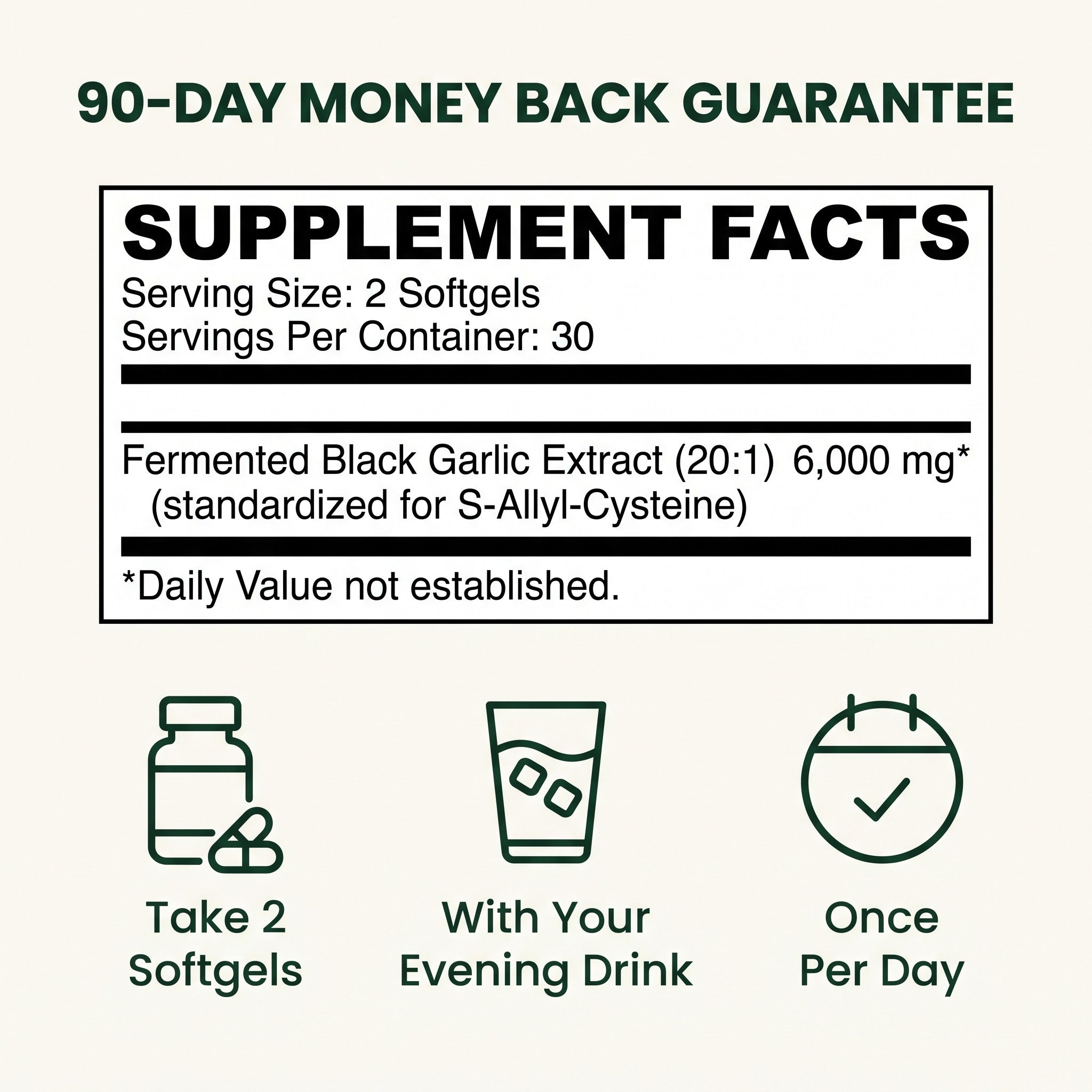 ALLIORA FERMENTED BLACK GARLIC — SUPPORTS CLEAR, FLEXIBLE ARTERIES FROM THE INSIDE OUT