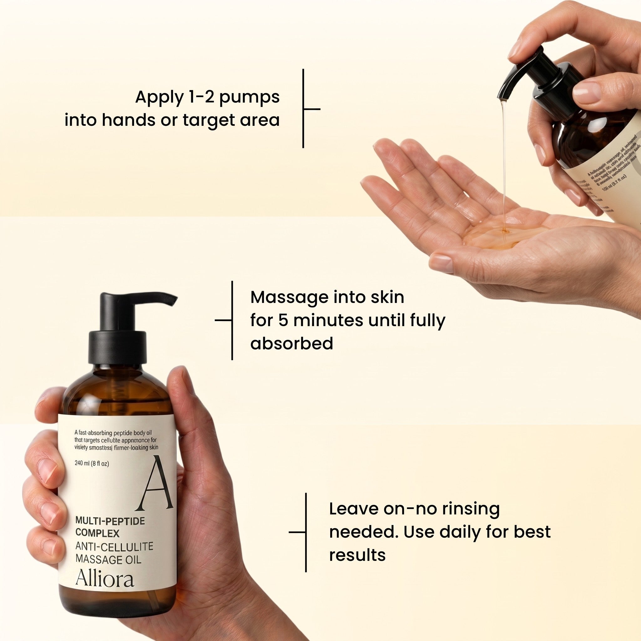 Alliora Anti-Cellulite Massage Oil