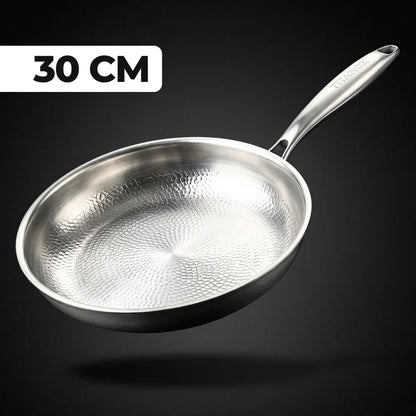 Sartén 100 % titanio puro para una cocina sin tóxicos