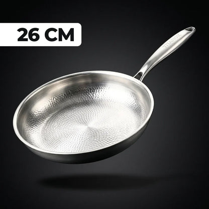 Sartén 100 % titanio puro para una cocina sin tóxicos