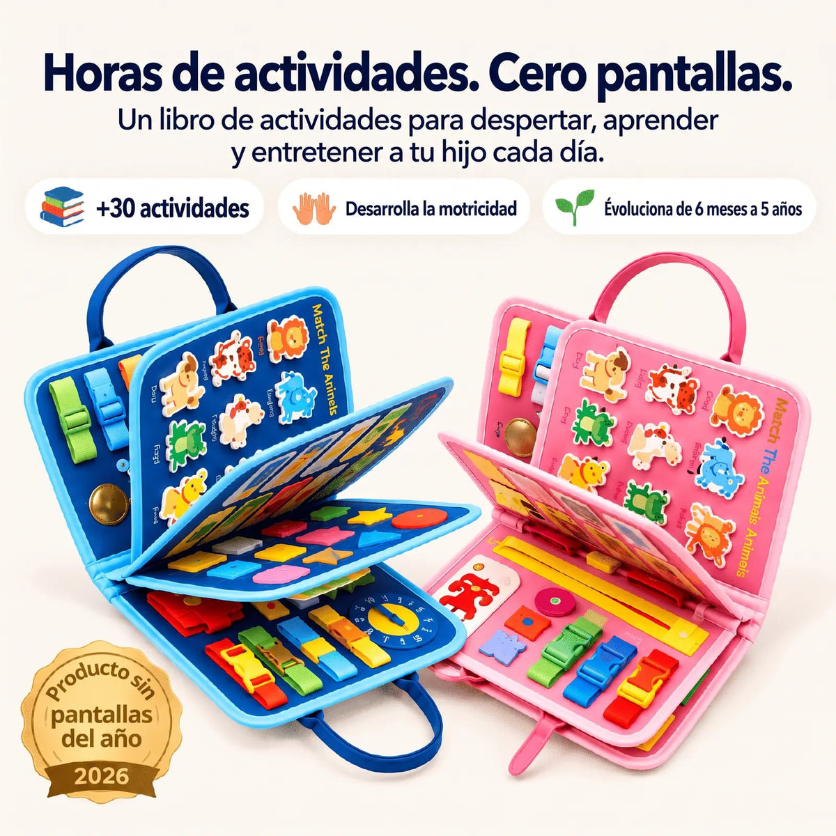 Horas de actividades. Cero pantallas.