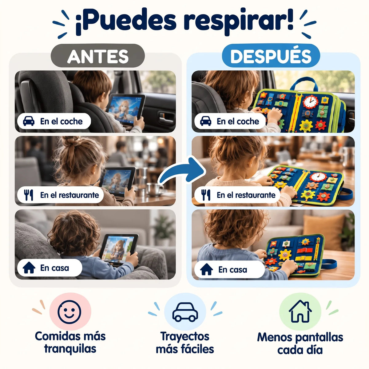 Antes y después: puedes respirar