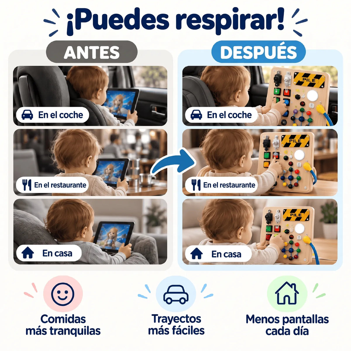 Antes y después: puedes respirar