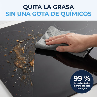 Quita la grasa sin una gota de químicos