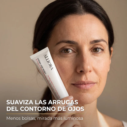 Suaviza las arrugas del contorno de ojos