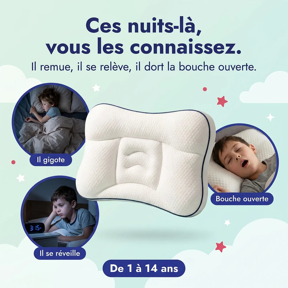 Nuits agitées : il gigote, il se réveille, il dort la bouche ouverte